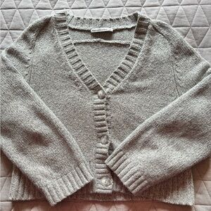 Abercrombie & Fitch Gray Women's Cardigan